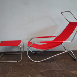 Gartenliege Lido mit Fussteil